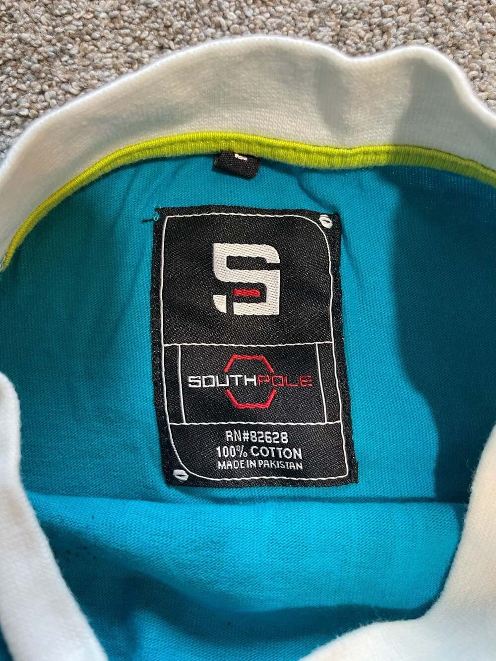 Southpole Grind To Build T-Shirt Mens Size XL Teal Blue Graphic S7P Y2K